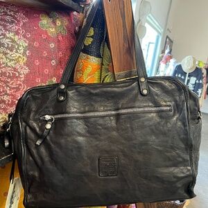 Campomaggi Black Leather Bag